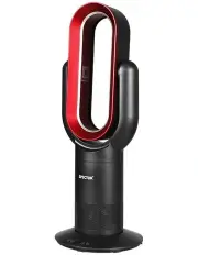 [Spector] Bladeless Fan 2 in 1 Cooler Heater in Black/Red