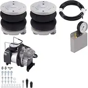 Air Suspension Kit W/Compressor Compatible For Peugeot Boxer 1994-2023 4000kg Campervan Air Suspension Bellow Bag Assist Kit