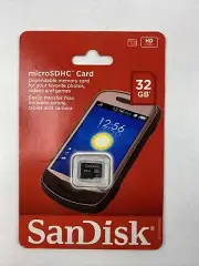 2 PK SanDisk 32GB - 32GB MicroSD Micro SDHC Flash Memory Card SD