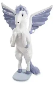 Giant Melissa & Doug Pegasus Life Size Stuffed Animal Unicorn 4'5" New