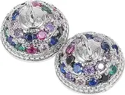 SEWACC Magnetic Jewelry Clasps Zirconia Stones Connector for Necklaces and Bracelets Easy Magnetic Closure for Quick Wear Jewelry for Custom Designs