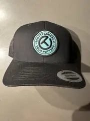 Scotty Cameron Titleist Circle T Snapback Retro Trucker Hat - Black/SC Blue