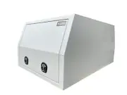 1200mm Gullwing Canopy Flat plate whale tale locks white
