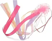 KOMBIUDA Colorful Bike Handlebar Streamer Ribbons Fun Decorative Tassels for Scooters Bicycles Easy to Install Adds Joy to Riding Suitable for Various Models