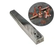 1pc 304 Burrs Setter Tool Fasteners Permanent / 10pcs Solid Copper Rivets Repair