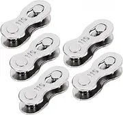 zolyet 1 Pa / 5 Pa Bike Chain Link Bicycle Chain Repa Tool Bike Missing Link Bike Chain Connector 6-8S / 9S / 10S / 11S Silver 5 pa 11S