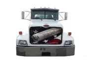 Peterbilt 330 1995-2006 Premium Mesh 'We The People' Bug Screen