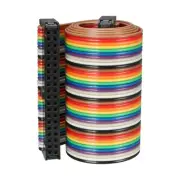 Ribbon Cable IDC Rainbow with F/F C Type, [for Displayed Projects] - 46" 64 Pins