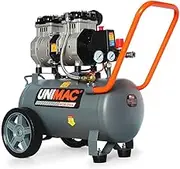 UNIMAC 25L 1.5HP Silent Oil-Free Electric Air Compressor, Portable