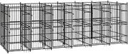 Generic Outdoor Dog Kennel Steel 11.06 m虏
