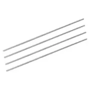 4Pcs 304 Stainless Steel Round Rods 3mm x 250mm for RC DIY Craft Tool