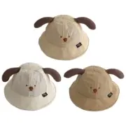 Toddlers Bucket Hat Adjustable Neckstrap Sun Hat Little Girl Sunproof Fishing