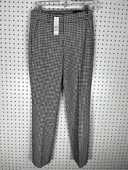 White House Black Market Elle slim ankle cross pattern pants size 00