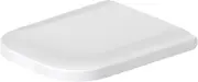 Seat and Cover Happy D.2 White Hinges ss with SoftClose