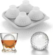 Novelty Golf Gifts Ball Ice Maker Mold, 2.2" Large Sphere round Ice Cube Mold Co
