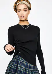 Hardcore Hottie Ruched Sweater