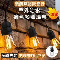 在飛比找蝦皮購物優惠-台灣現貨 LED110V 愛迪生燈泡/S14 LED燈泡/串