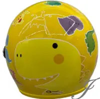 在飛比找Yahoo!奇摩拍賣優惠-《JAP》THH F-200Y 小恐龍 陽光黃 童帽 小朋友