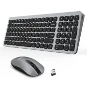 Wireless Keyboard and Mouse Combo Wireless USB Mouse and Computer Keyboard Se...
