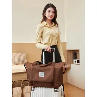 短途旅行包女手提大容量輕便可折疊套拉桿箱附加行李包待產收納袋
