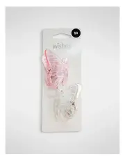 [Wishes] Butterfly Claw Clip Pack 2 in Multi