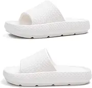 [XIXITIAO] Pillow Slippers for Women and Men, Soft Summer Cloud Sandals, Non Slip Quick Drying Shower Slides, Cushioned Thick Sole, Comfort Indoor and Outdoor Shoes
