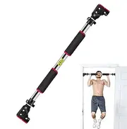 Door Pull Up Bar - Horizontal Fitness Pull Up Bar, Large Indoor Loading Fitness Equipment for Living Room | Pull Up Bar for Door, Portable Fitness Bar Work Area, Gym, S