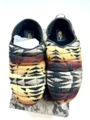 The North Face Pendleton Camp Mule Slippers Mens Aztec Sz 10 M Geometric Plush