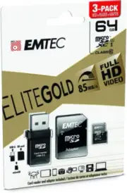 ECMSDM64GXC10GP Micro SDXC Class 10 UHS-I U1 - Microsdxc