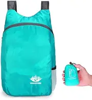 Frafuo Foldable Travel Backpack for Women Foldable Backpack Lightweight Backpack for Men Small Waterproof Backpacks for Hiking Travel Camping