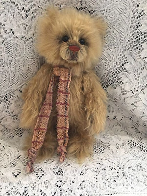 ANNIVERSARY MR CHIPS * CHARLIE BEARS 2015 MOHAIR * 11" FREE USA SHIPPING