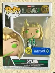 Sylvie GLOW GITD 897 Loki Walmart Funko Pop Vinyl New in Mint Box + Protector