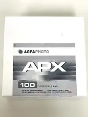 AGFA AGFAPAN APX 100 135 BLACK AND WHITE FILM 100' ROLL ISO 100 Exp 07/2020