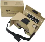Google Cardboard Kit V2 Big Lens 3D Virtual Reality Cardboard