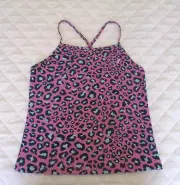 NEW WITH TAGS GIRLS SIZE 16 TANKINI SWIM TOP