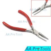 Micro Thin Flat Nose Pliers 5" Leaf Spring Wire Wrapping Beading Jewelry Repair