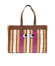 Patterned Tote Bag One size Brown