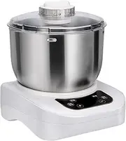 Electric Dough Maker with proofing Function, Made of 304 Stainless Steel, Fully Automatic Dough Kneading Machine, Suitable for Making Pizza and Bread Dough, Suitable for Home, School, Shop,5L,White