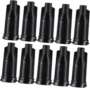 Tip Cap Set Pcs Luer Lock Caps Screw Thread Dispenser Covers Sealing Black
