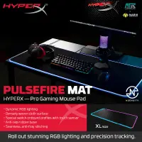 在飛比找蝦皮購物優惠-Hyperx Pulsefire Mat RGB 布表面遊戲