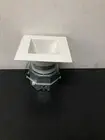 Pop-in 4" LED Square Canless Downlight with Adjustable Color Temperature - White