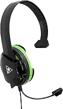 Turtle Beach Recon Chat Xbox Headset – Xbox Series X, Xbox Series S, Xbox One, PS5, PS4, Nintendo Switch, Mobile, & PC with 3.5mm – Glasses Friendly, High-Sensitivity Mic - Black