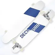 46inch Longboard, Complete Cruiser Drop Through Skateboard, Canadian Maple Concave Deck, 83A PU Wheels, for Cruising Carving Dancing