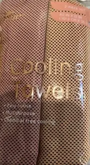 NEW NIP Crane fitness cooling towels Towel Set Of 2 Free Shipping