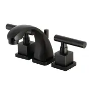 Kingston Brass KS494.CQL Claremont 1.2 GPM Widespread Bathroom - Black