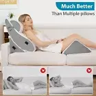 AAAini 4pcs Wedge PillowHeadboard Set. ComfortableSleep and Rest Relieves Backan