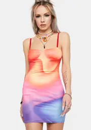 Solitude Is Bliss Bodycon Dress