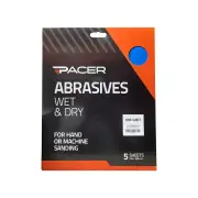 2 x Pacer Wet & Dry Abrasive Sandpaper 800 Grit For Multiple Finishing Tasks