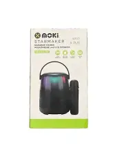 Moki Starmaker Wireless Bluetooth Karaoke Combo w/Microphone & LED Speaker Set