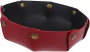 Vaguelly Small Dishes for Jewelry Folding Trinket Tray Nightstand Ring Tray for Decorative Dish